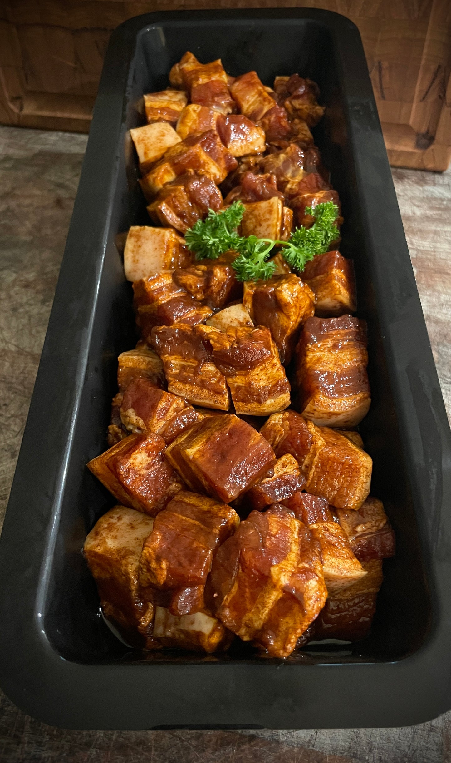 Sticky Maple Spare Ribs