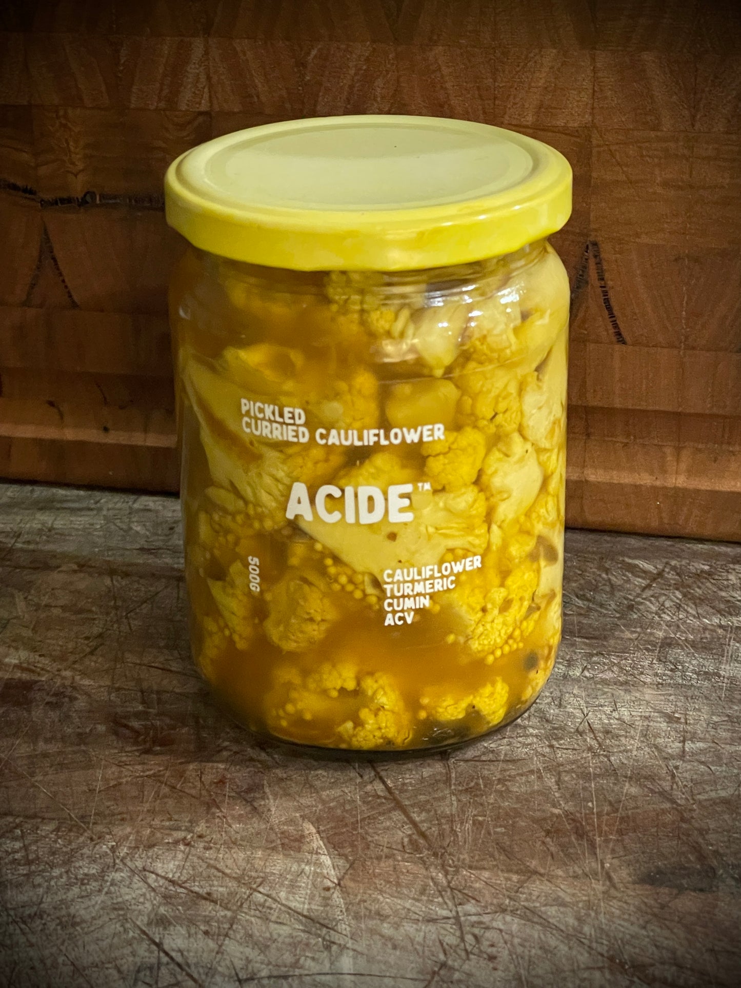 ACIDE - Pickled Curried Cauliflower