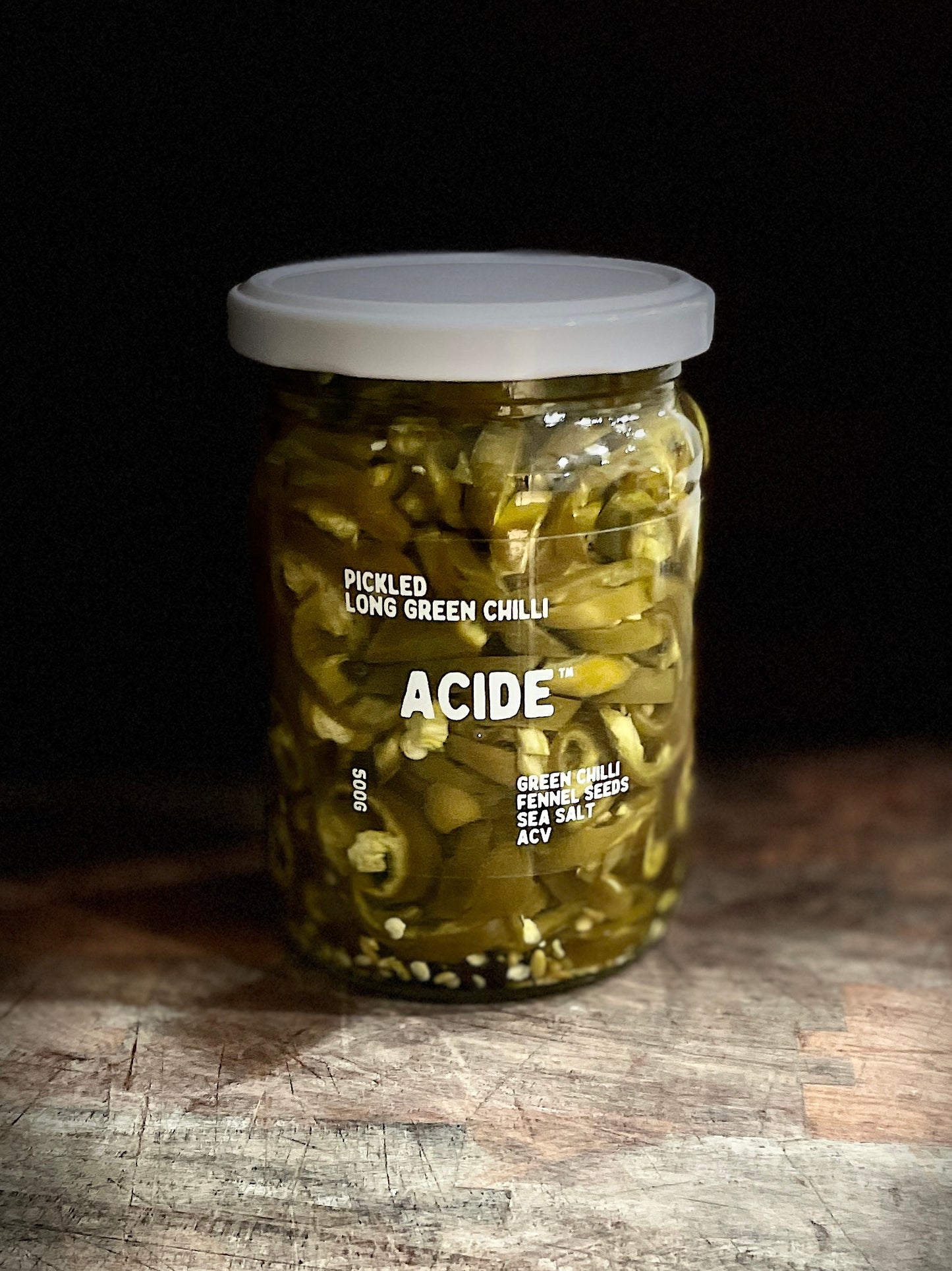 ACIDE - Pickled Long Green Chilli