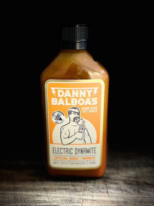 Danny Balboa's Sauce (electric dynamite)