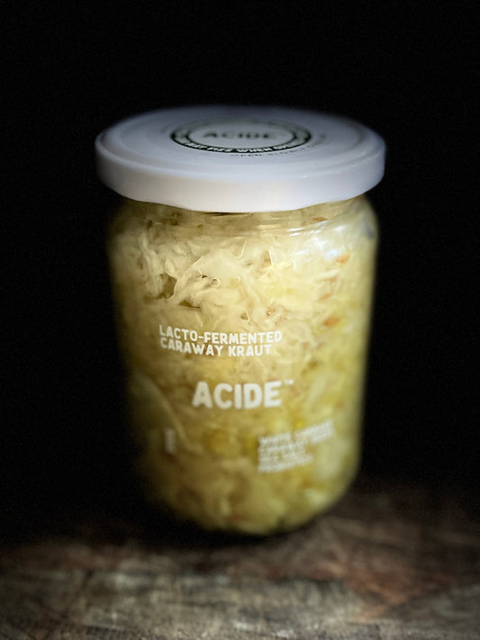 ACIDE - Lacto-Fermented Caraway Kraut