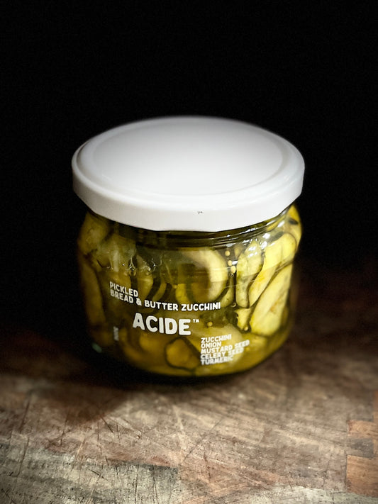 ACIDE - Pickled Bread & Butter Zucchini